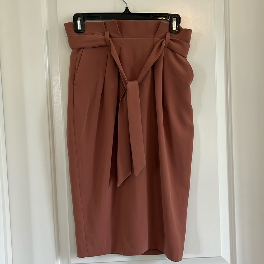 Rw & Co paper bag skirt size 2